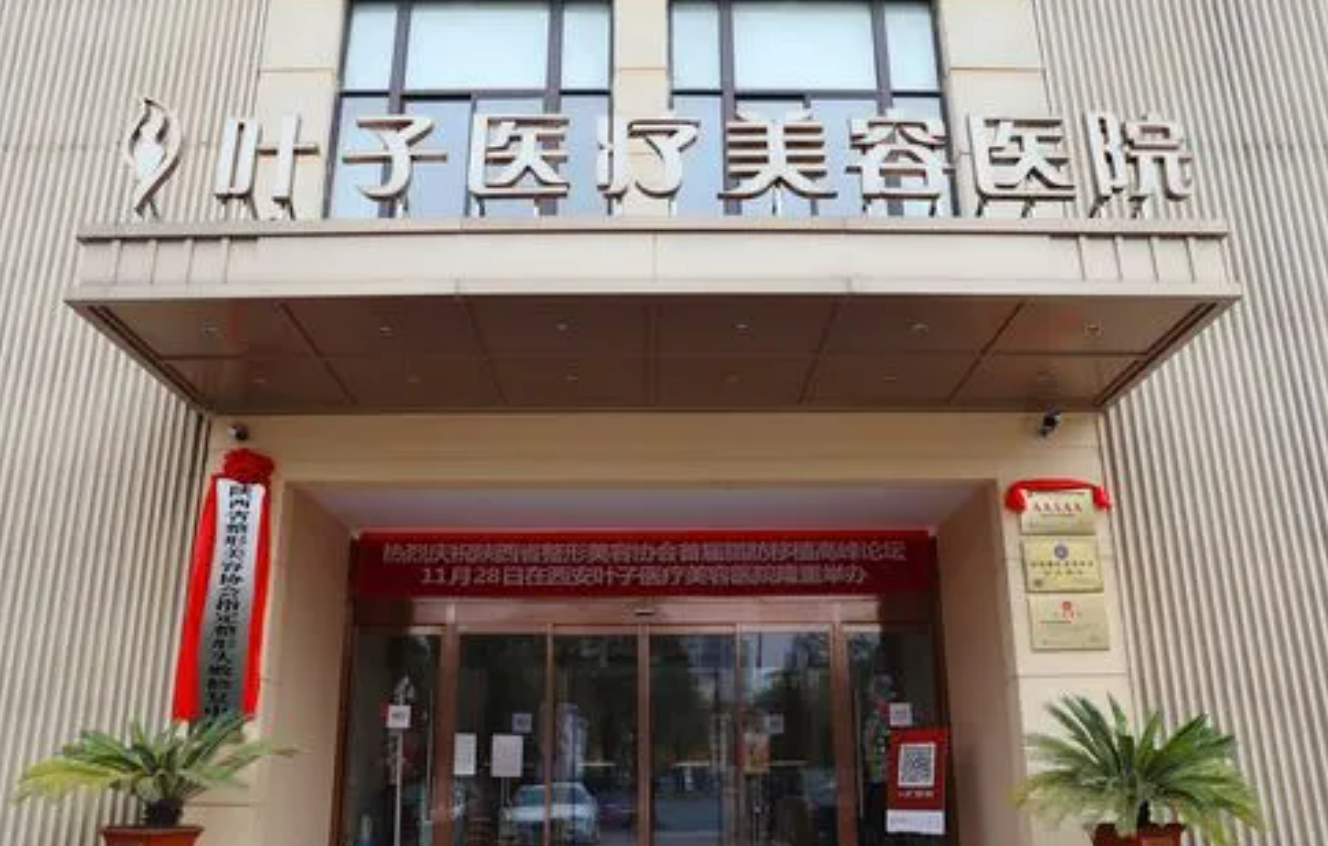 西安叶子整形医院整形美容外科好不好? 整形案例整形医生可查